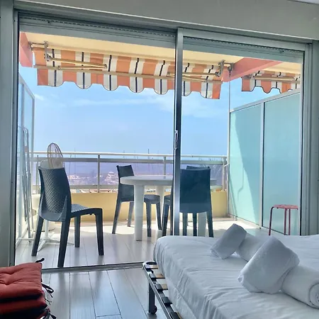 아파트 Le Diplomat, Vue Mer, Cosy 멍똥